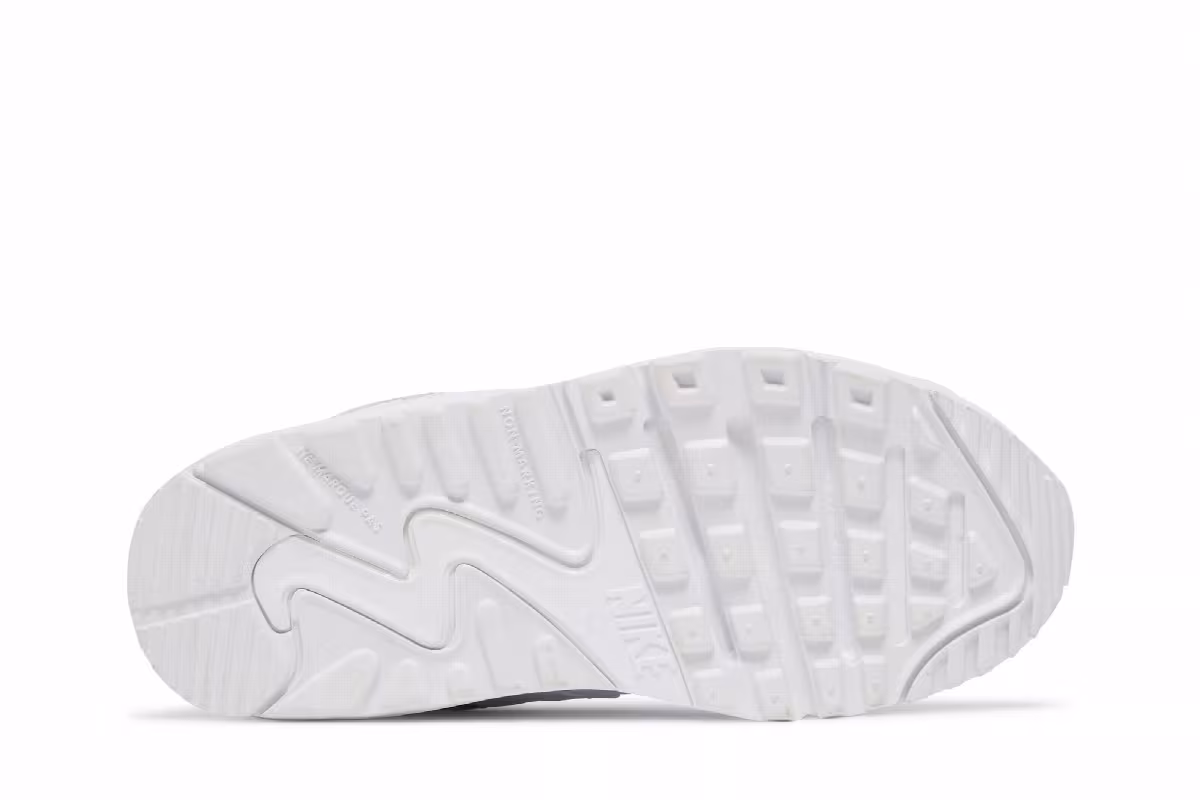 Nike Air Max 90 PS Triple White, view 5