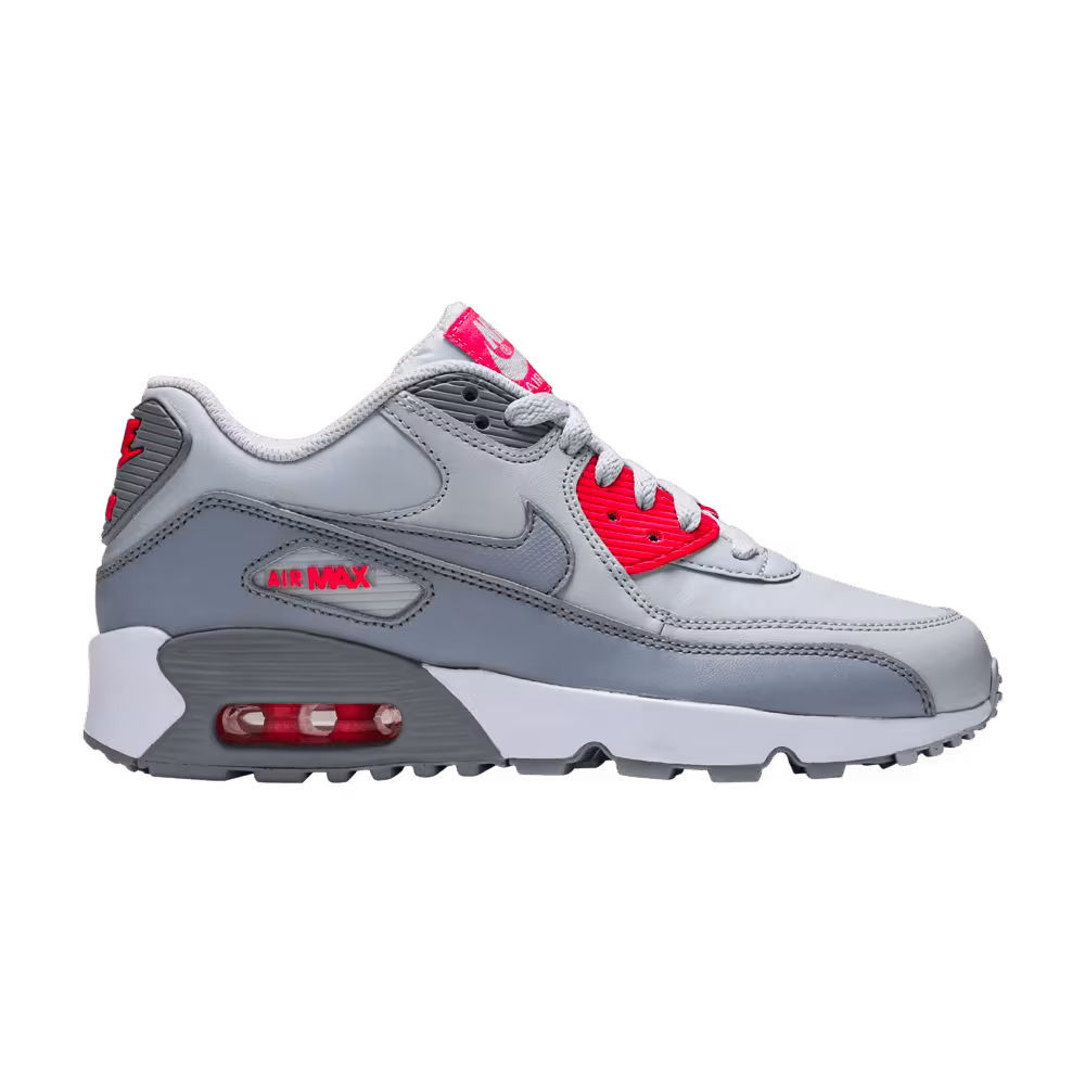 Nike Air Max 90 Leather GS Platinum Grey