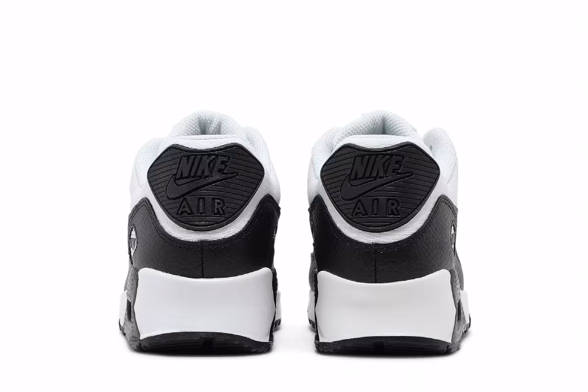 Nike Women's Air Max 90 White Black, view 7