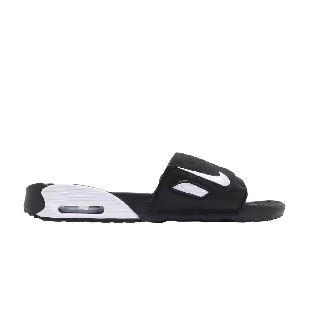 Nike Women's Air Max 90 Slide Black White