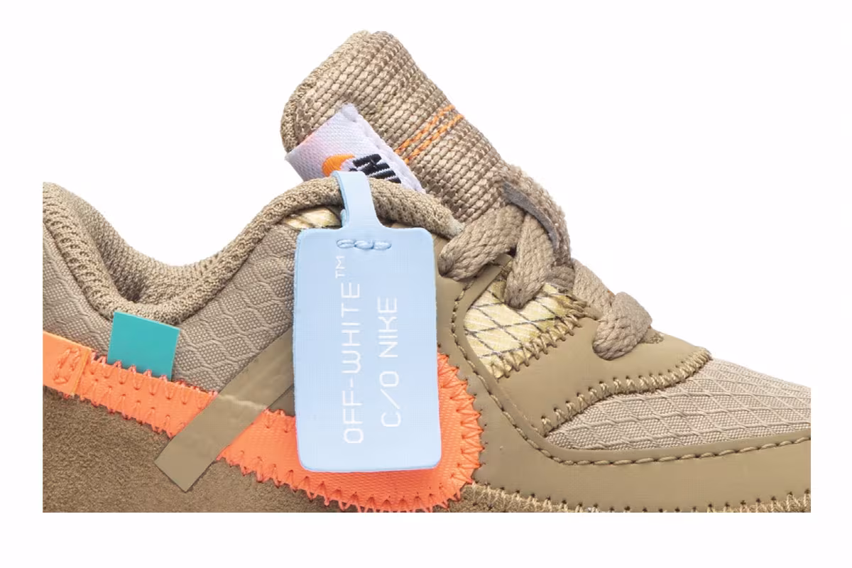 Off-White x Nike Air Max 90 TD Desert Ore, view 3