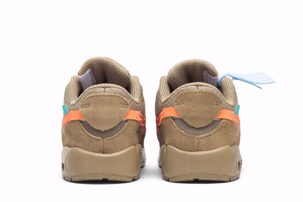 Off-White x Nike Air Max 90 TD Desert Ore, view 7