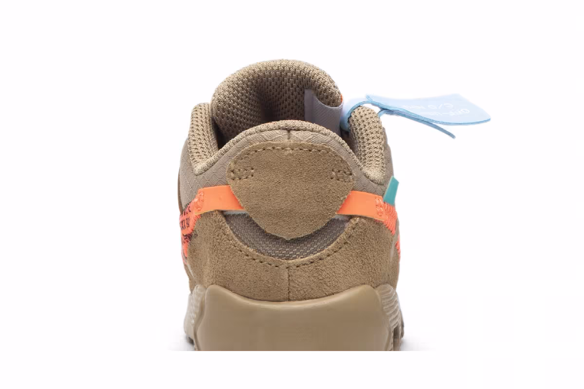 Off-White x Nike Air Max 90 TD Desert Ore, view 8