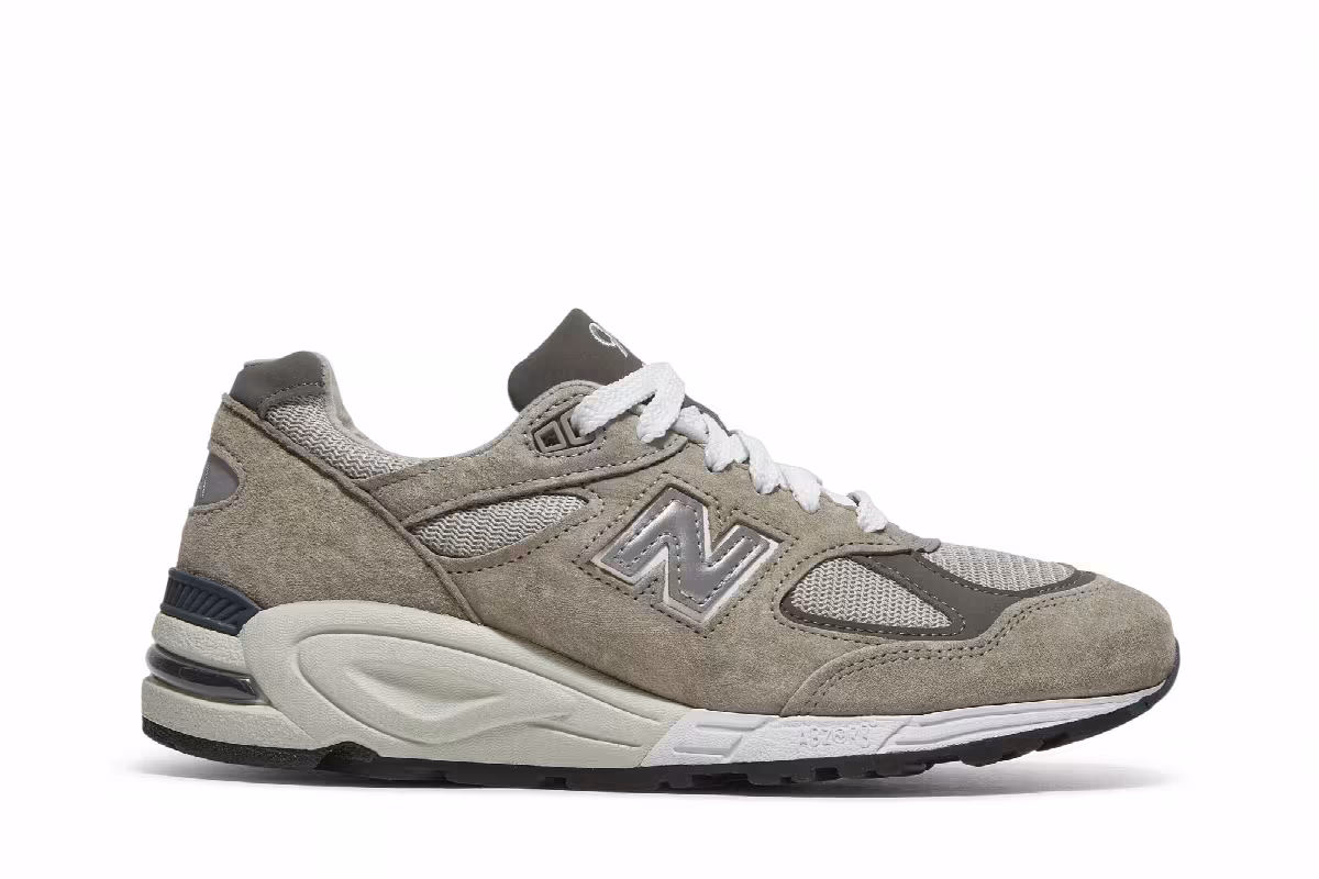New Balance 990v2 Made in USA Grey, view 2