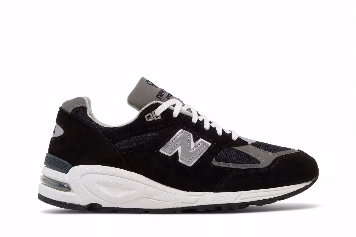 New Balance 990v2 Heritage Made in USA Pewter, view 2