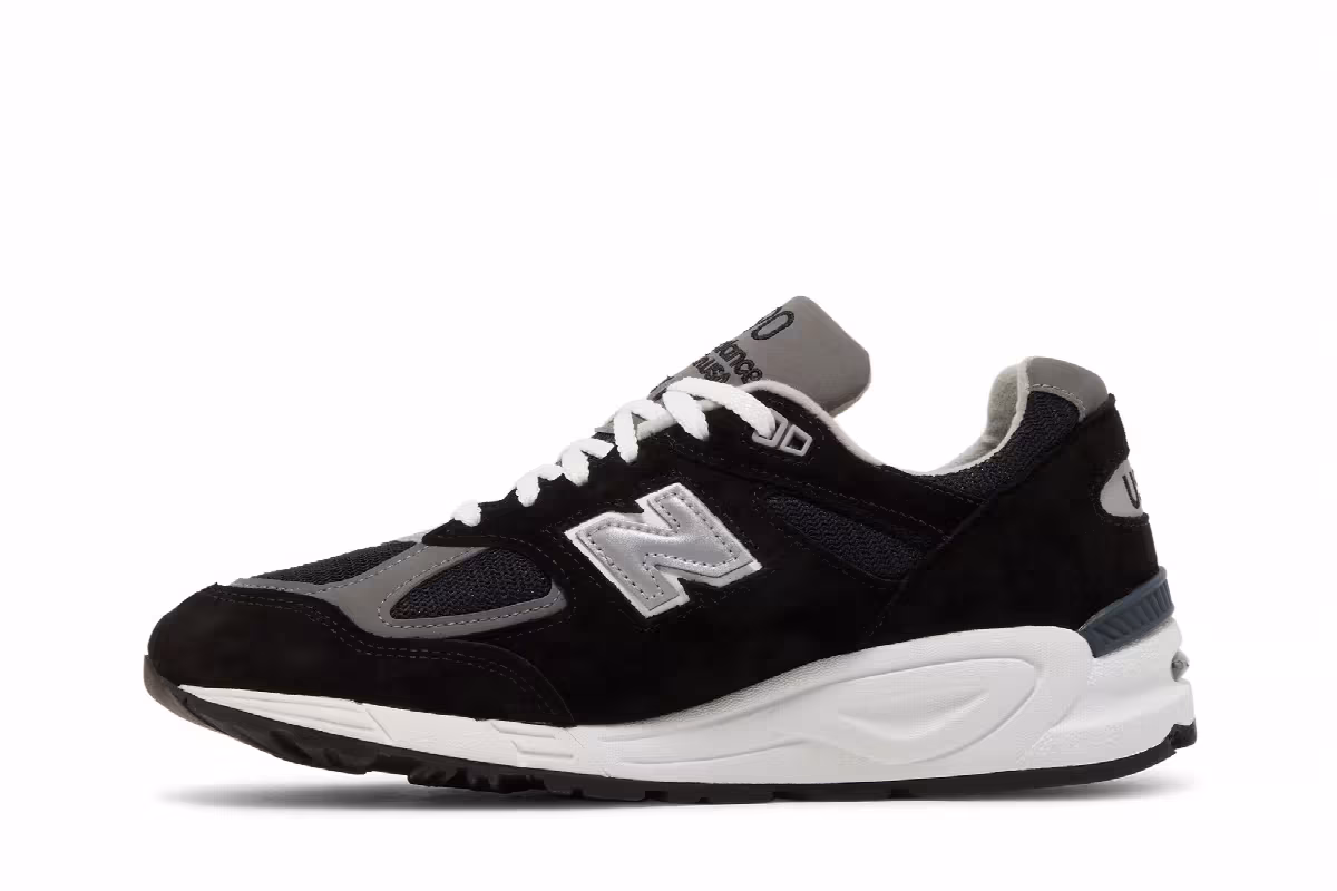 New Balance 990v2 Heritage Made in USA Pewter, view 4