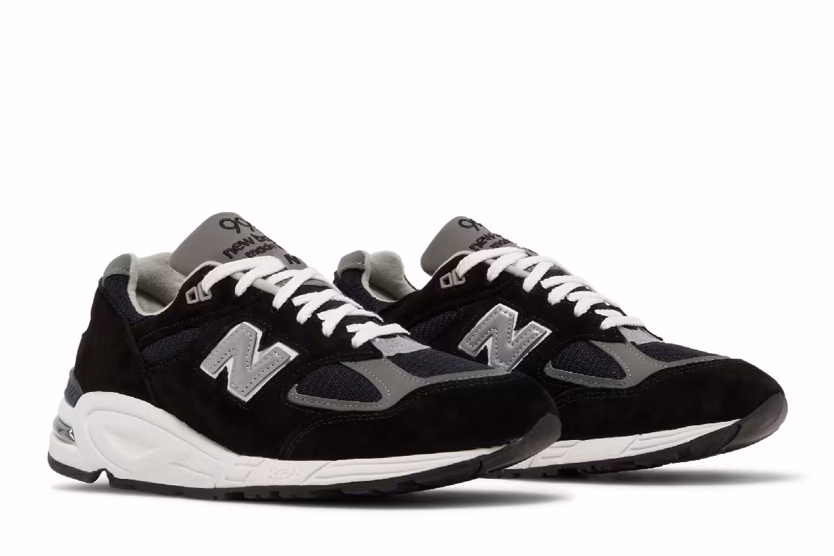 New Balance 990v2 Heritage Made in USA Pewter, view 9