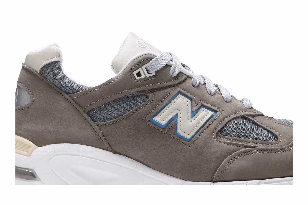 New Balance 990v2 Made in USA Steel Blue, view 3