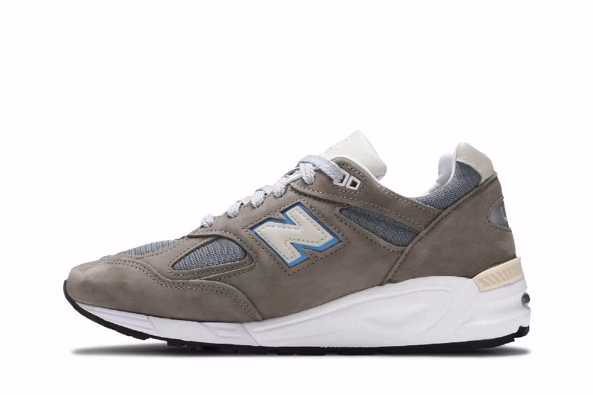 New Balance 990v2 Made in USA Steel Blue, view 4