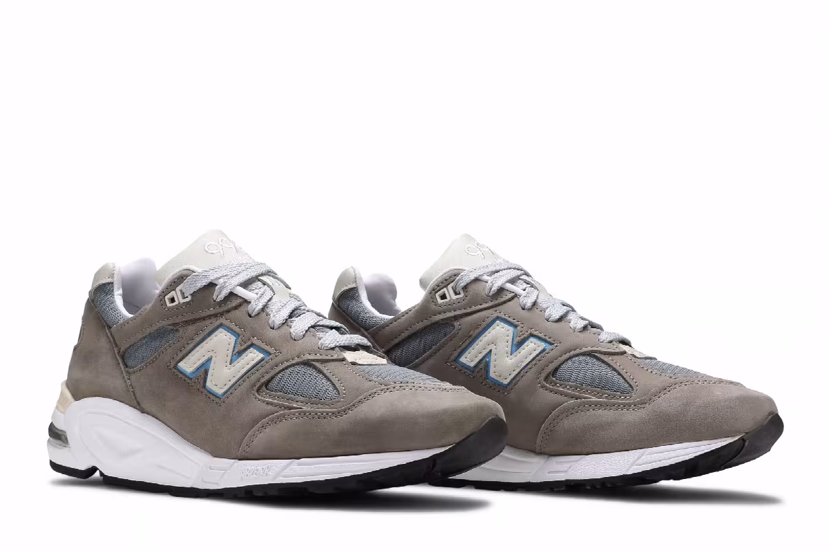 New Balance 990v2 Made in USA Steel Blue, view 9