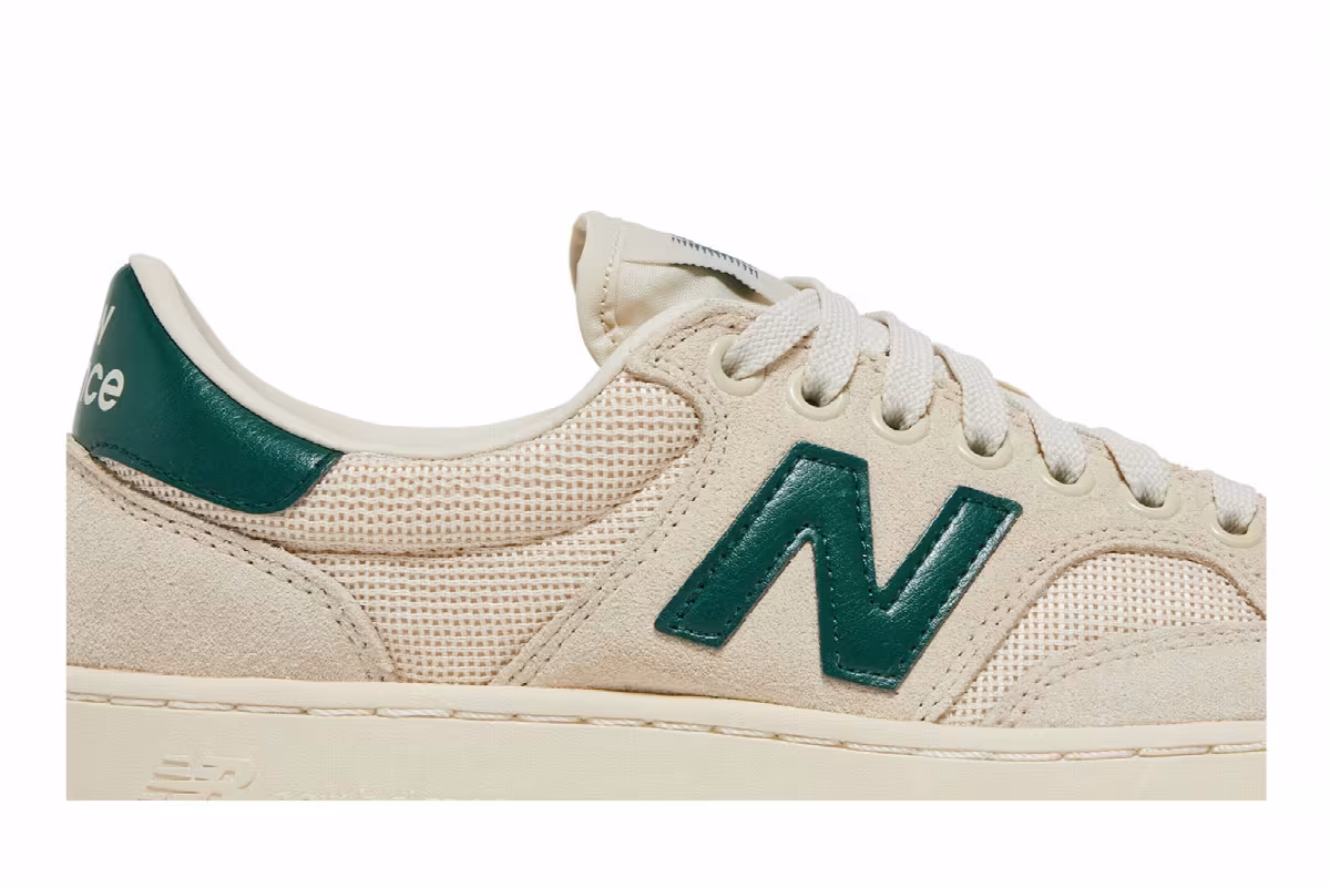 New Balance Pro Court Beige Green, view 3
