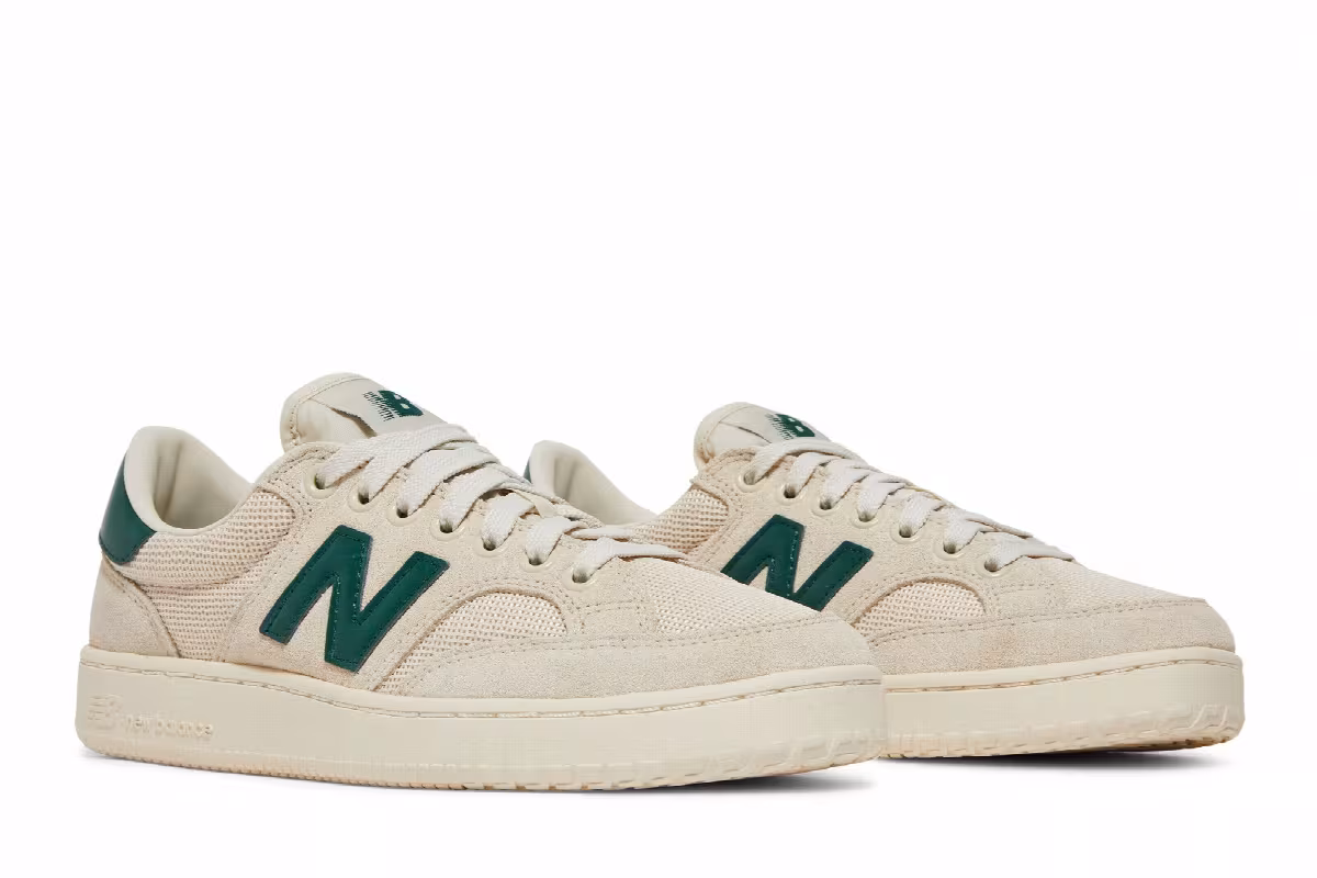 New Balance Pro Court Beige Green, view 9