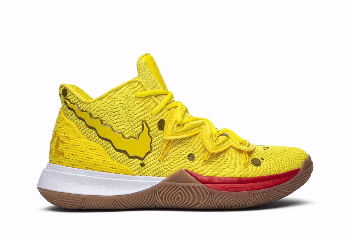 SpongeBob SquarePants x Nike Kyrie 5 SpongeBob, view 2