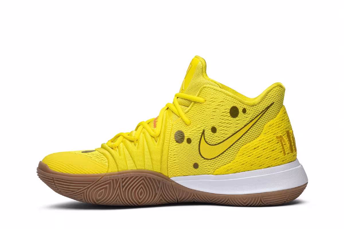 SpongeBob SquarePants x Nike Kyrie 5 SpongeBob, view 4
