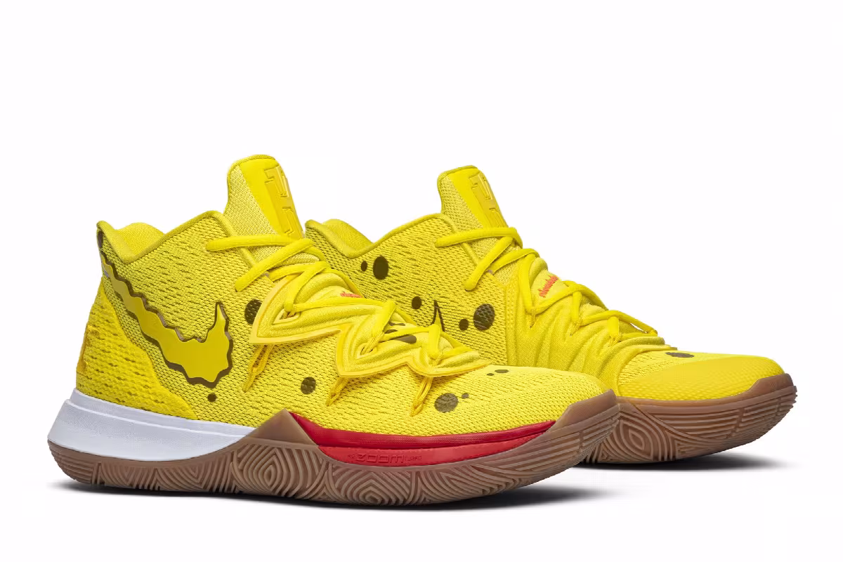 SpongeBob SquarePants x Nike Kyrie 5 SpongeBob, view 9