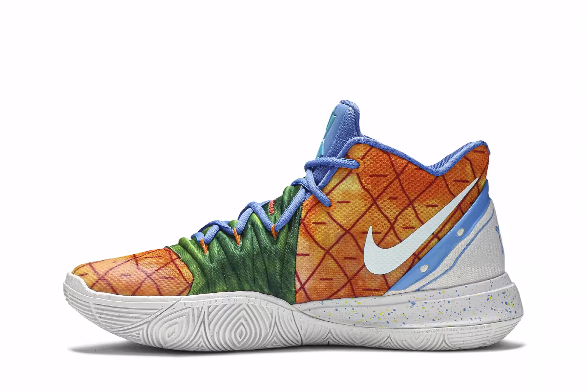 SpongeBob SquarePants x Nike Kyrie 5 EP Pineapple House, view 4