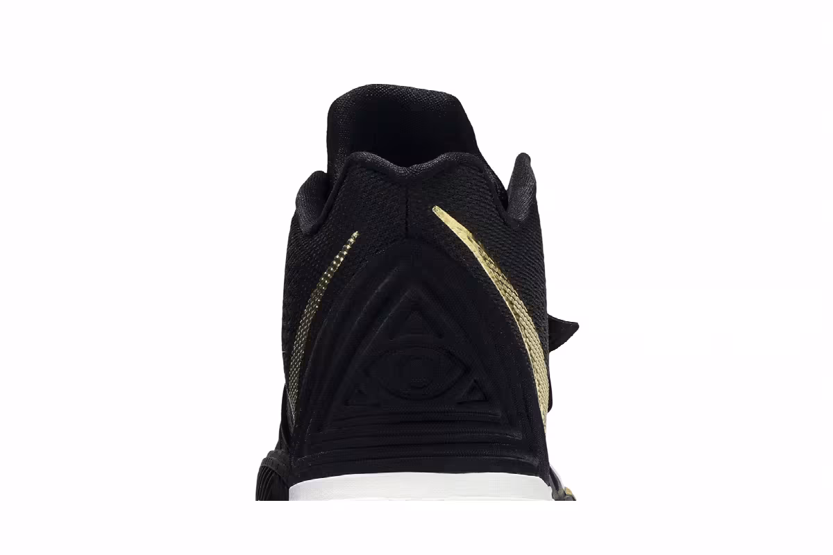Nike Kyrie 5 Black Metallic Gold, view 8