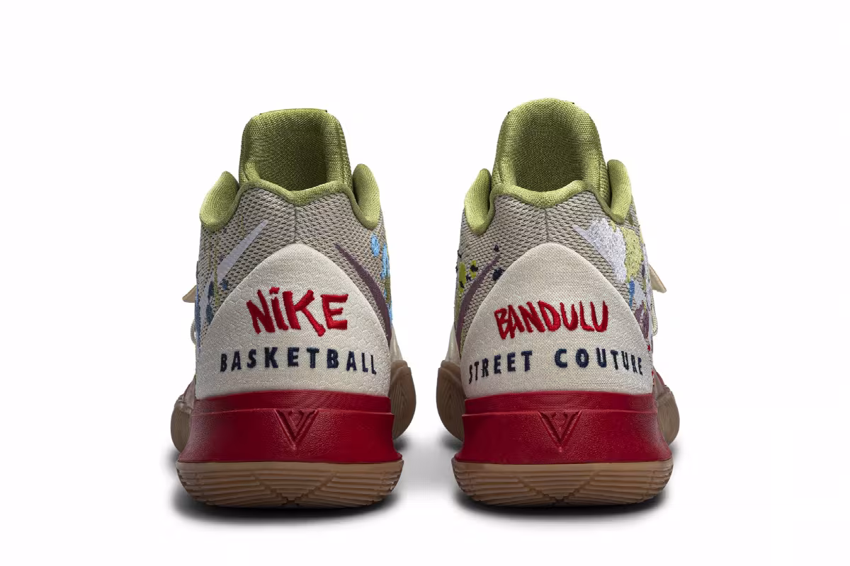 Bandulu x Nike Kyrie 5 Embroidered Splatters, view 7