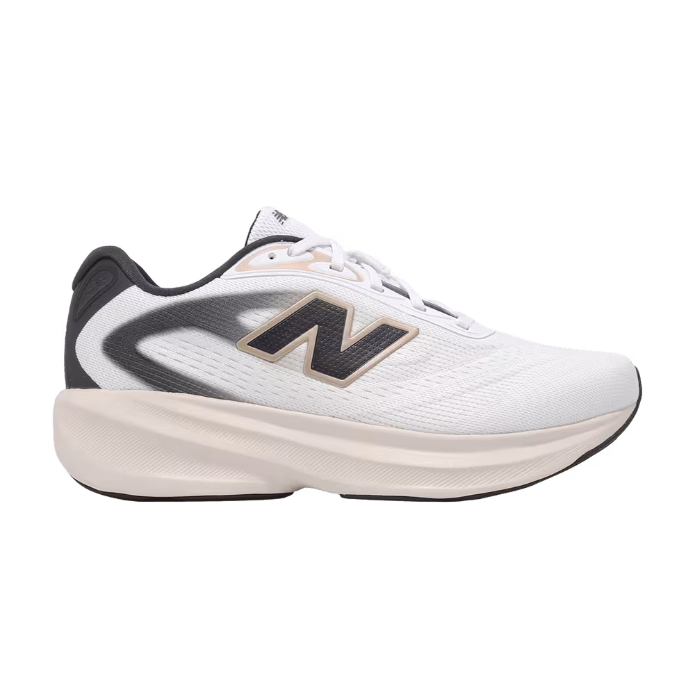 New Balance Women's Fresh Foam 680 V8 D Wide White Black Gold