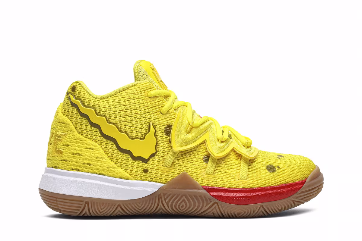 SpongeBob SquarePants x Nike Kyrie 5 PS SpongeBob, view 2