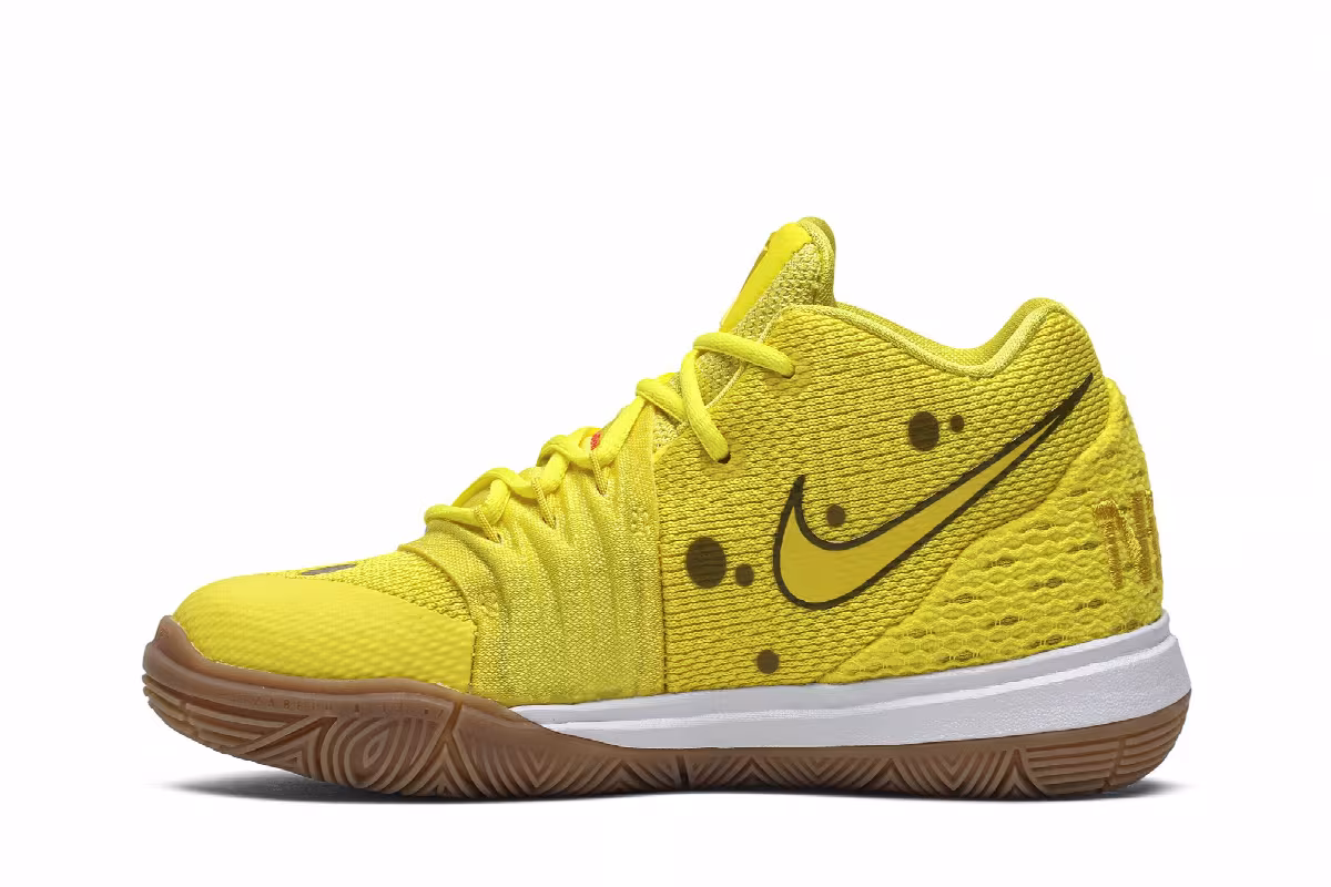 SpongeBob SquarePants x Nike Kyrie 5 PS SpongeBob, view 4