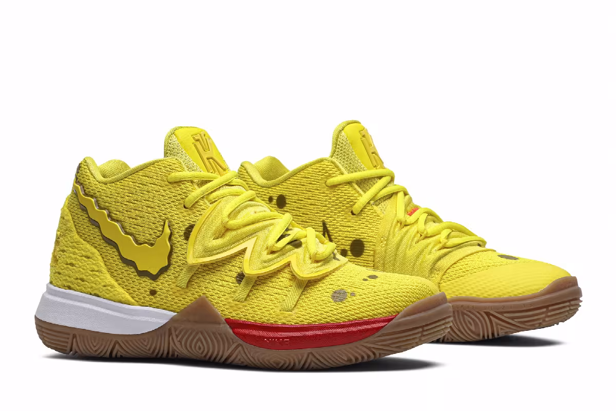 SpongeBob SquarePants x Nike Kyrie 5 PS SpongeBob, view 9