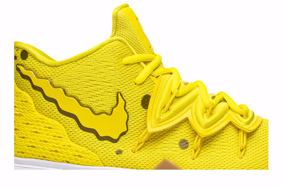 SpongeBob SquarePants x Nike Kyrie 5 GS SpongeBob, view 3