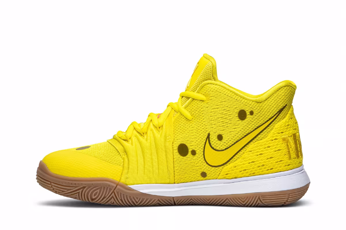 SpongeBob SquarePants x Nike Kyrie 5 GS SpongeBob, view 4