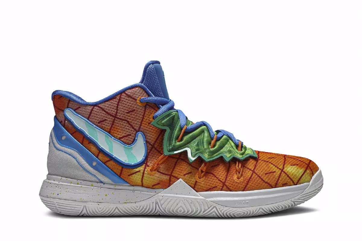 SpongeBob SquarePants x Nike Kyrie 5 GS Pineapple House, view 2