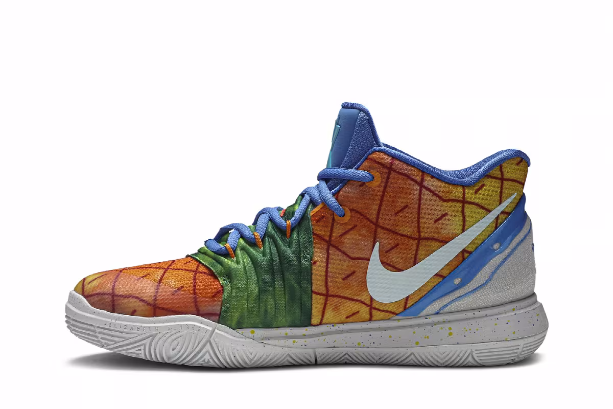 SpongeBob SquarePants x Nike Kyrie 5 GS Pineapple House, view 4