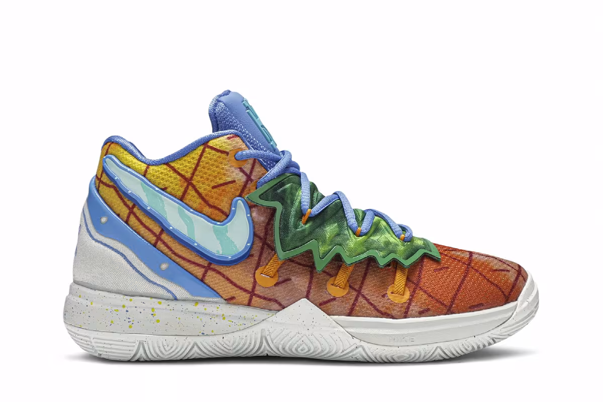 SpongeBob SquarePants x Nike Kyrie 5 PS Pineapple House, view 2