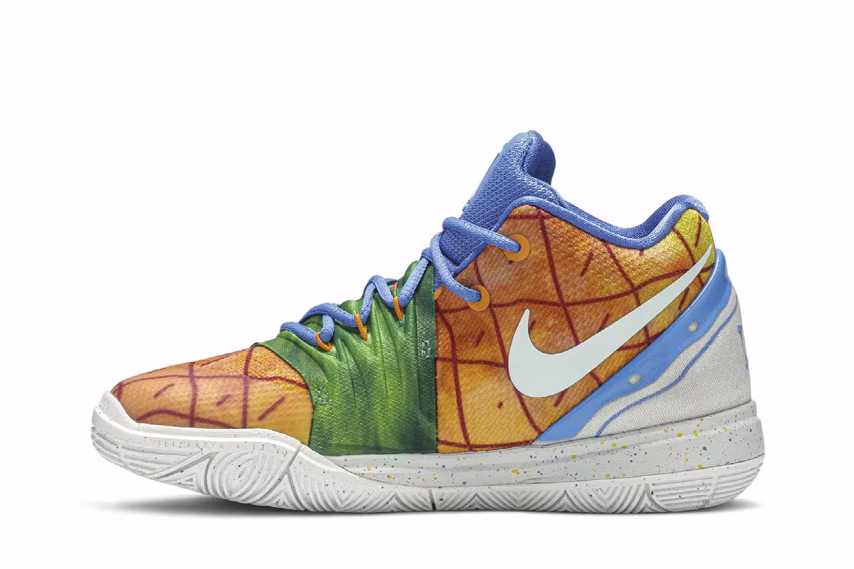 SpongeBob SquarePants x Nike Kyrie 5 PS Pineapple House, view 4