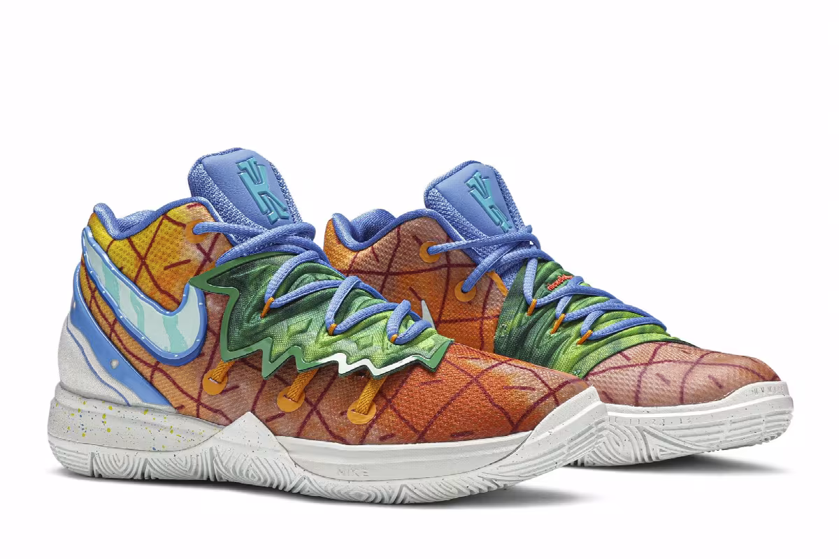 SpongeBob SquarePants x Nike Kyrie 5 PS Pineapple House, view 9