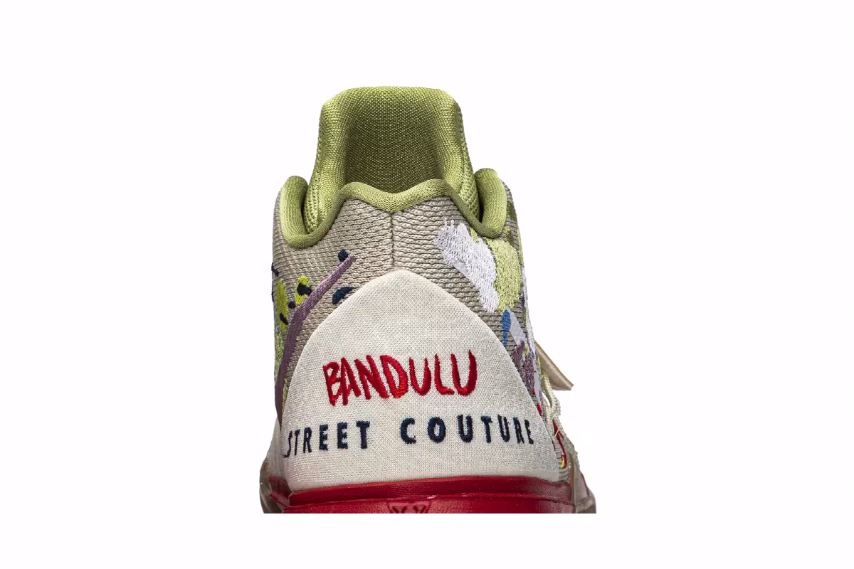 Bandulu x Nike Kyrie 5 GS Embroidered Splatters, view 8