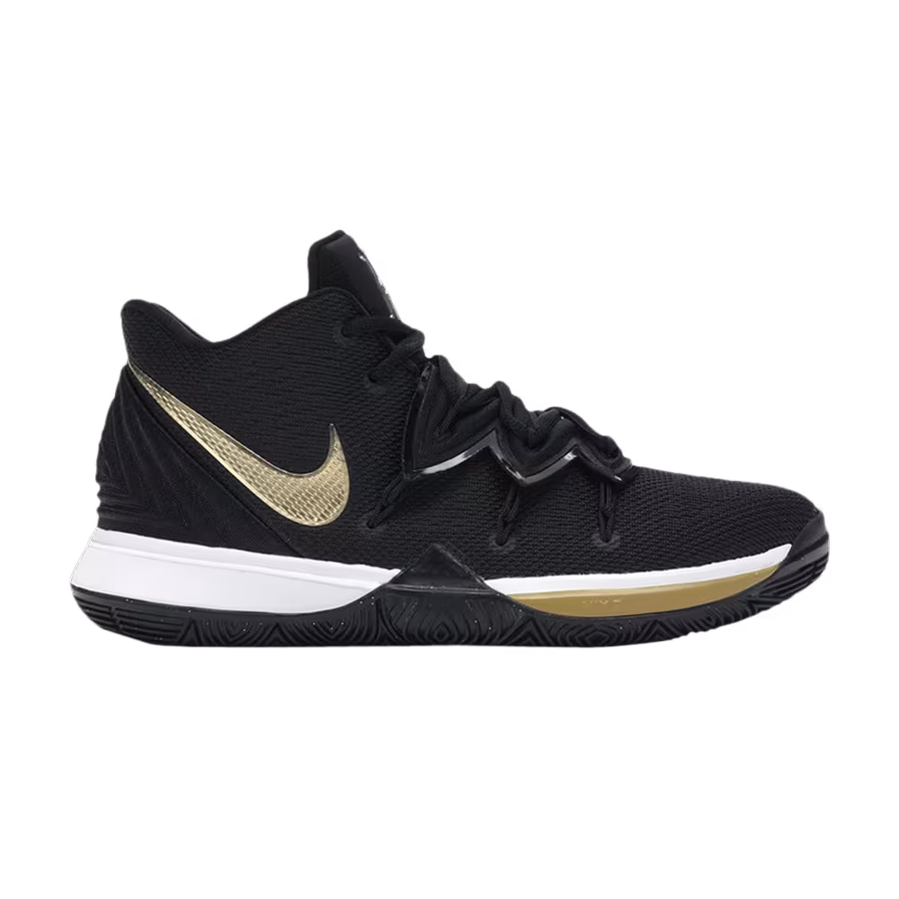 Nike Kyrie 5 GS Black Metallic Gold