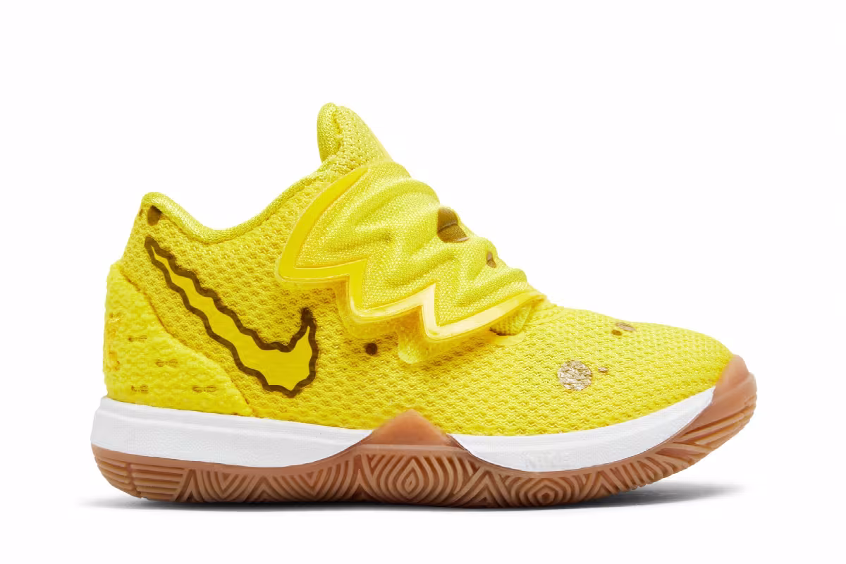 SpongeBob SquarePants x Nike Kyrie 5 TD SpongeBob, view 2