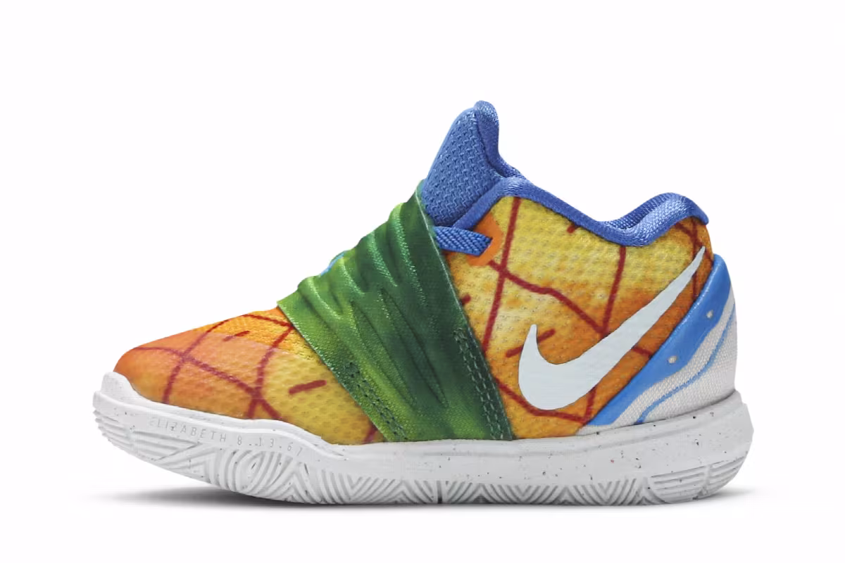 SpongeBob SquarePants x Nike Kyrie 5 TD Pineapple House, view 4