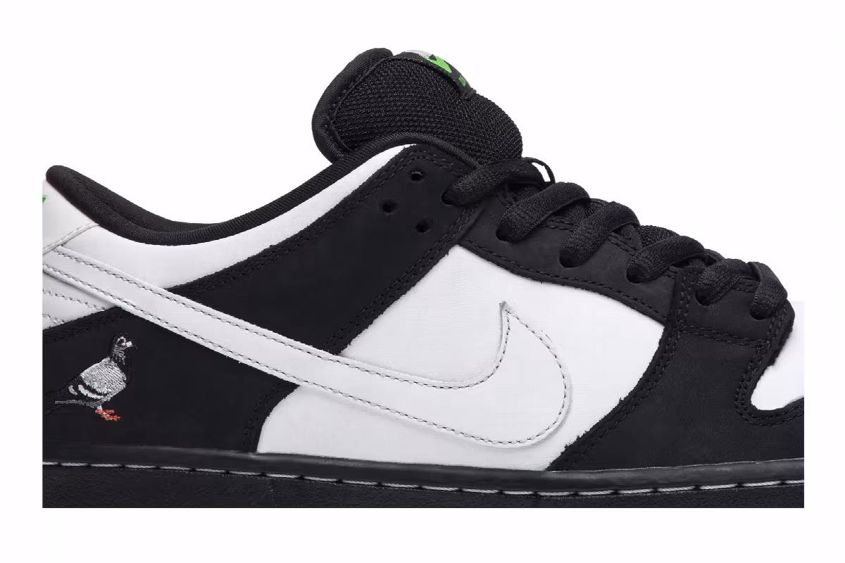 Jeff Staple x Nike Dunk Low Pro SB Panda Pigeon, view 3