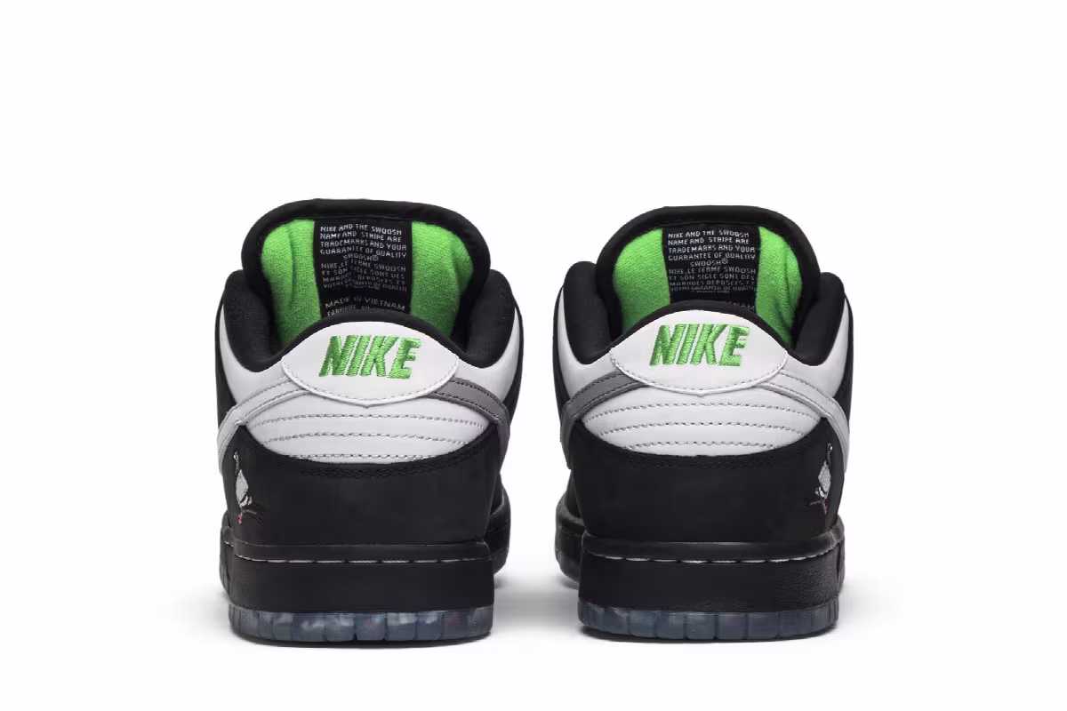 Jeff Staple x Nike Dunk Low Pro SB Panda Pigeon, view 7