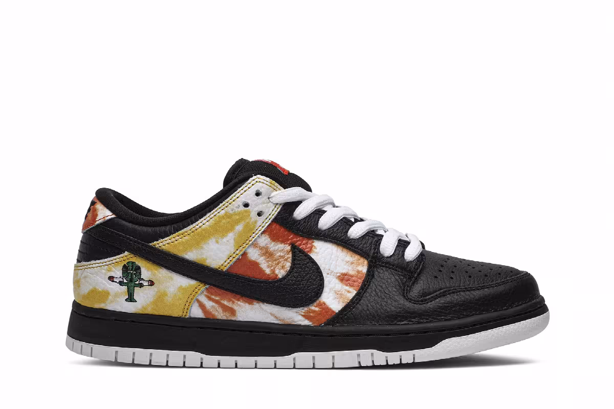 Nike Dunk SB Low Tie-Dye Raygun - Black, view 2