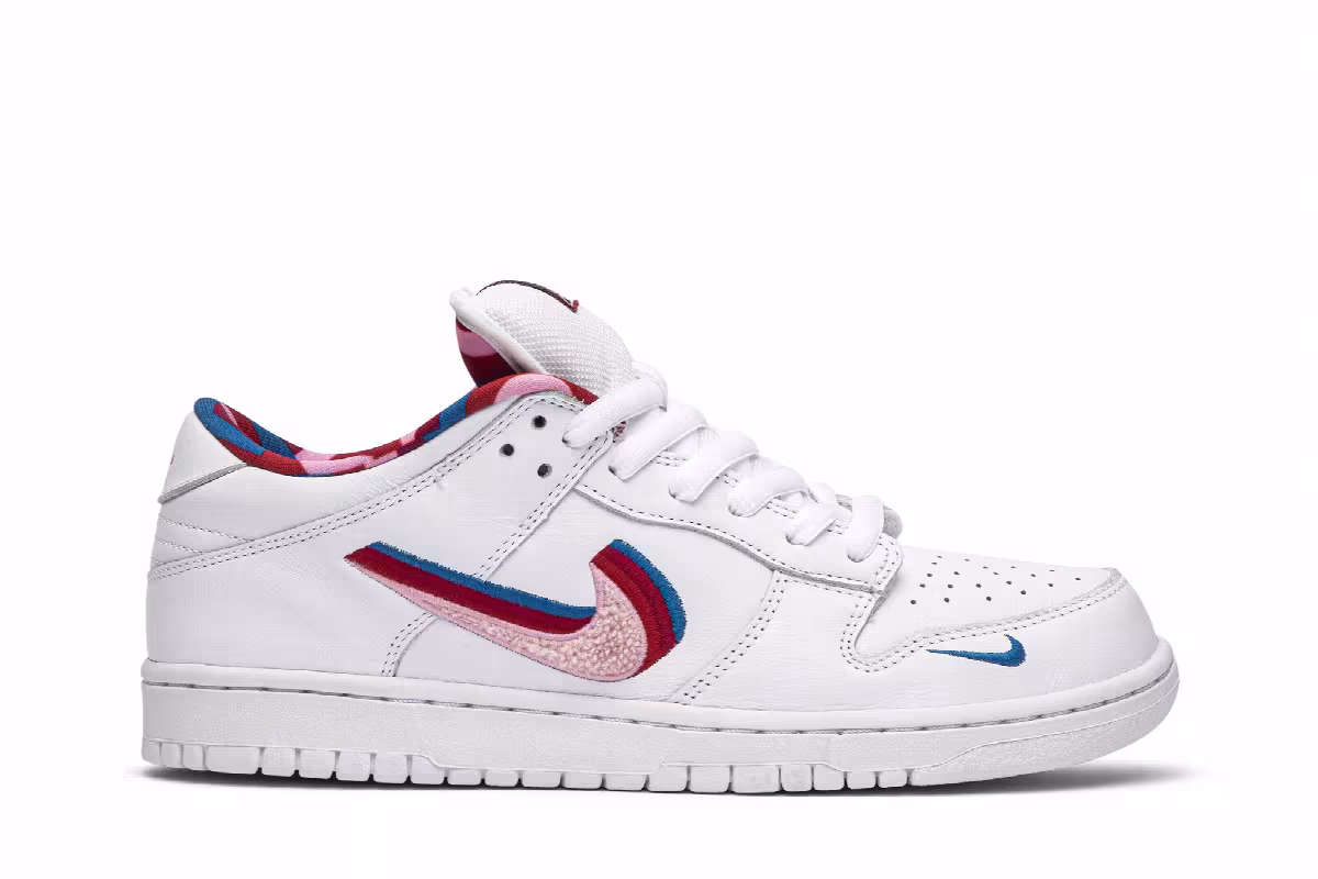 Parra x Nike Dunk Low OG SB QS parra, view 2