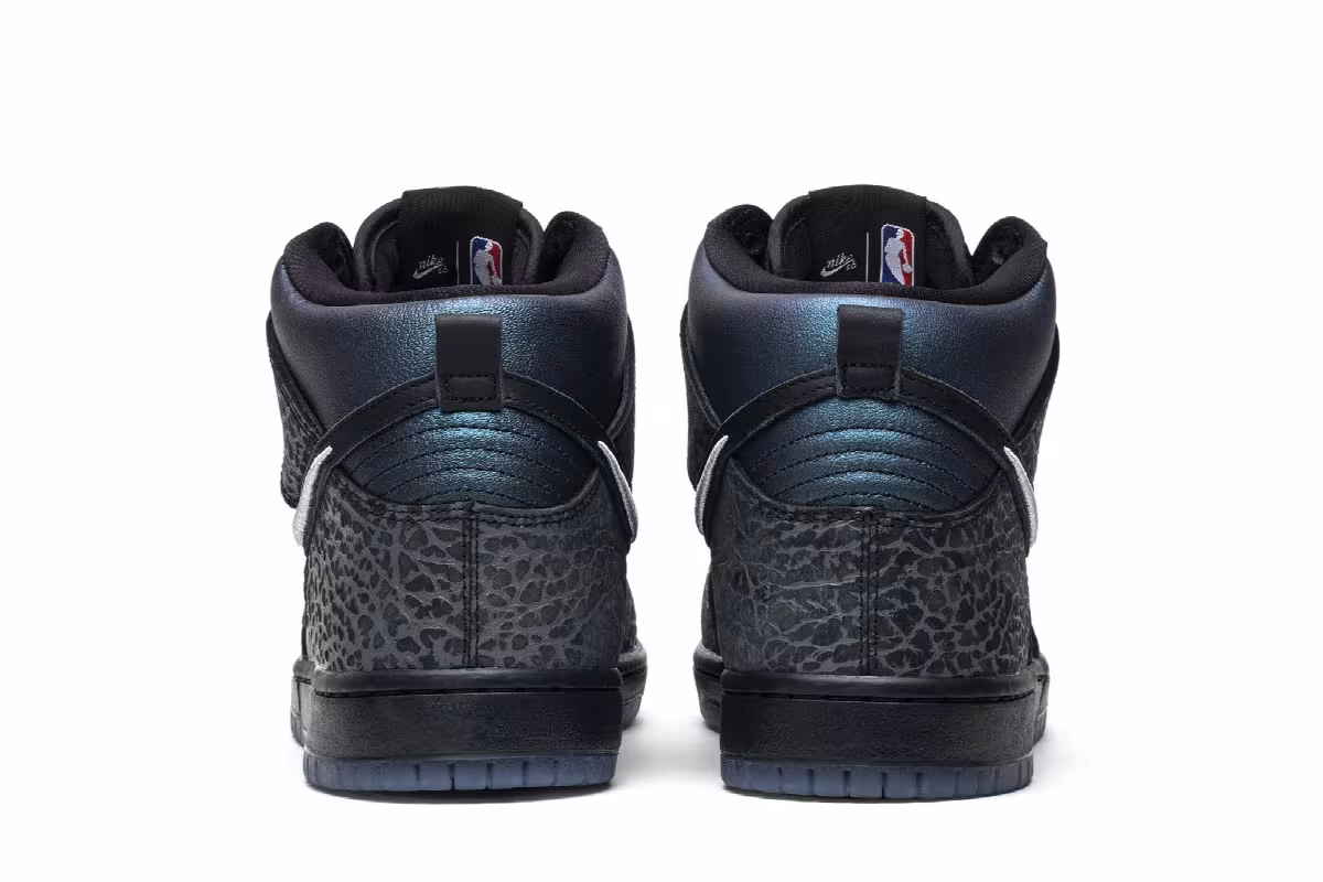 Black Sheep x Nike Dunk High SB Black Hornet, view 7