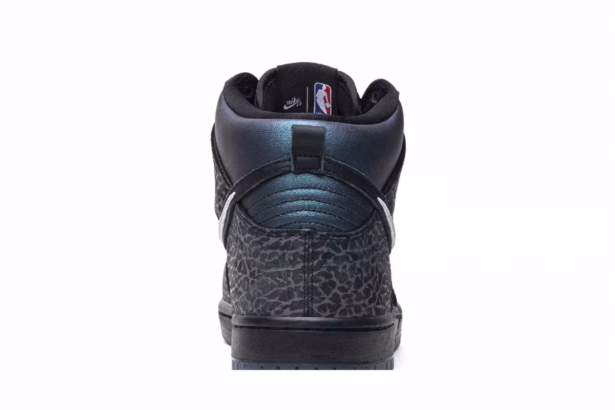 Black Sheep x Nike Dunk High SB Black Hornet, view 8