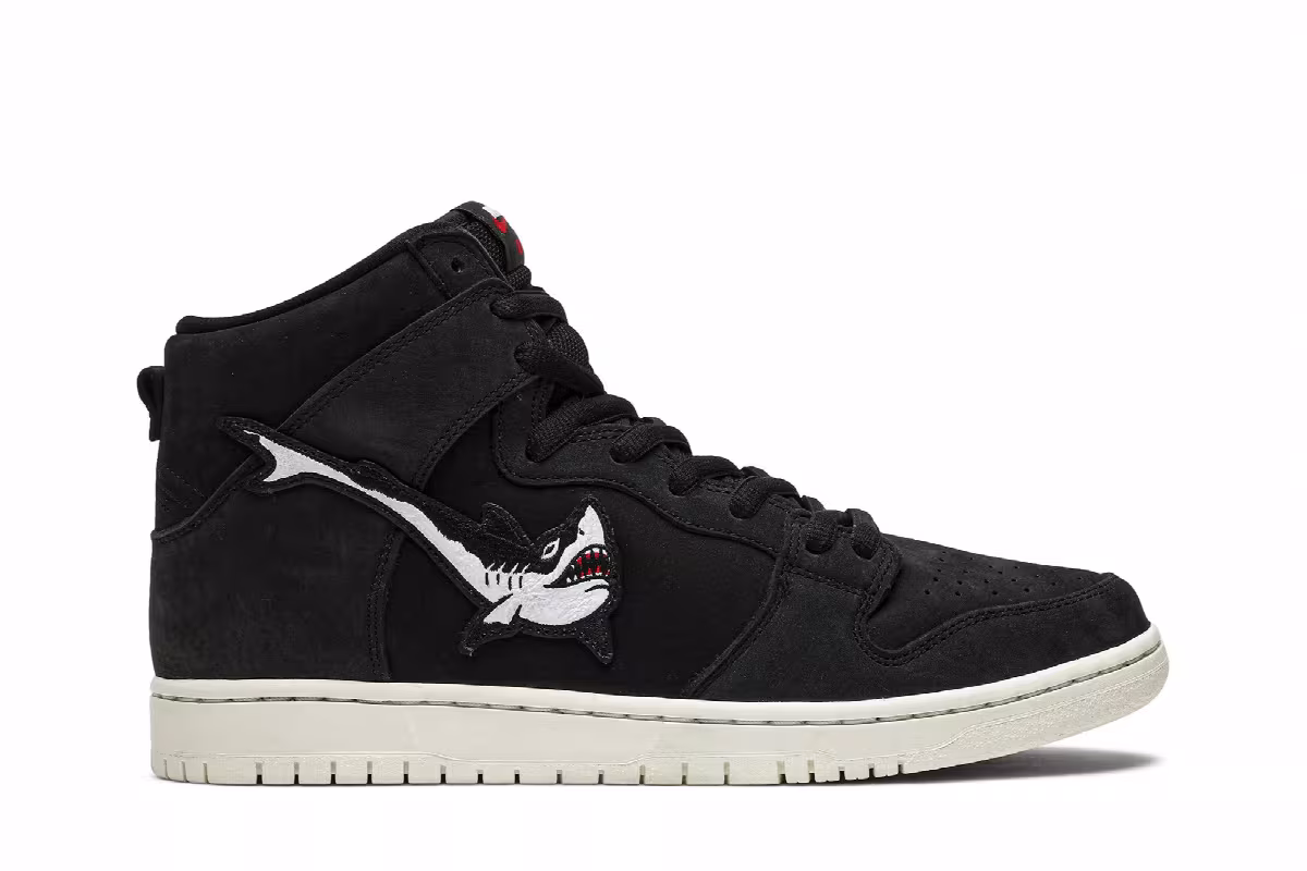 Oski x Nike Dunk High SB Orange Label, view 2