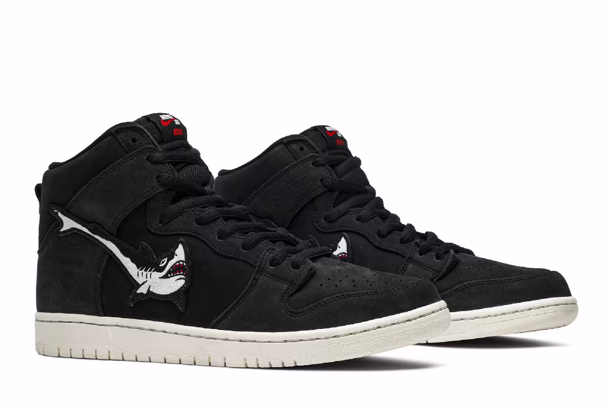 Oski x Nike Dunk High SB Orange Label, view 9