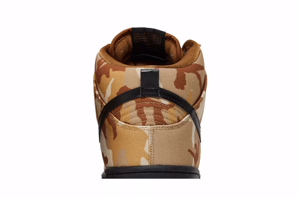 Nike Dunk High Pro SB Brown Camo, view 8