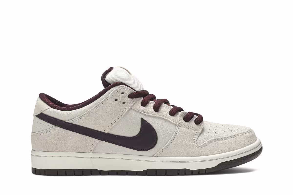 Nike Dunk Low Pro SB Desert Sand Mahogany, view 2