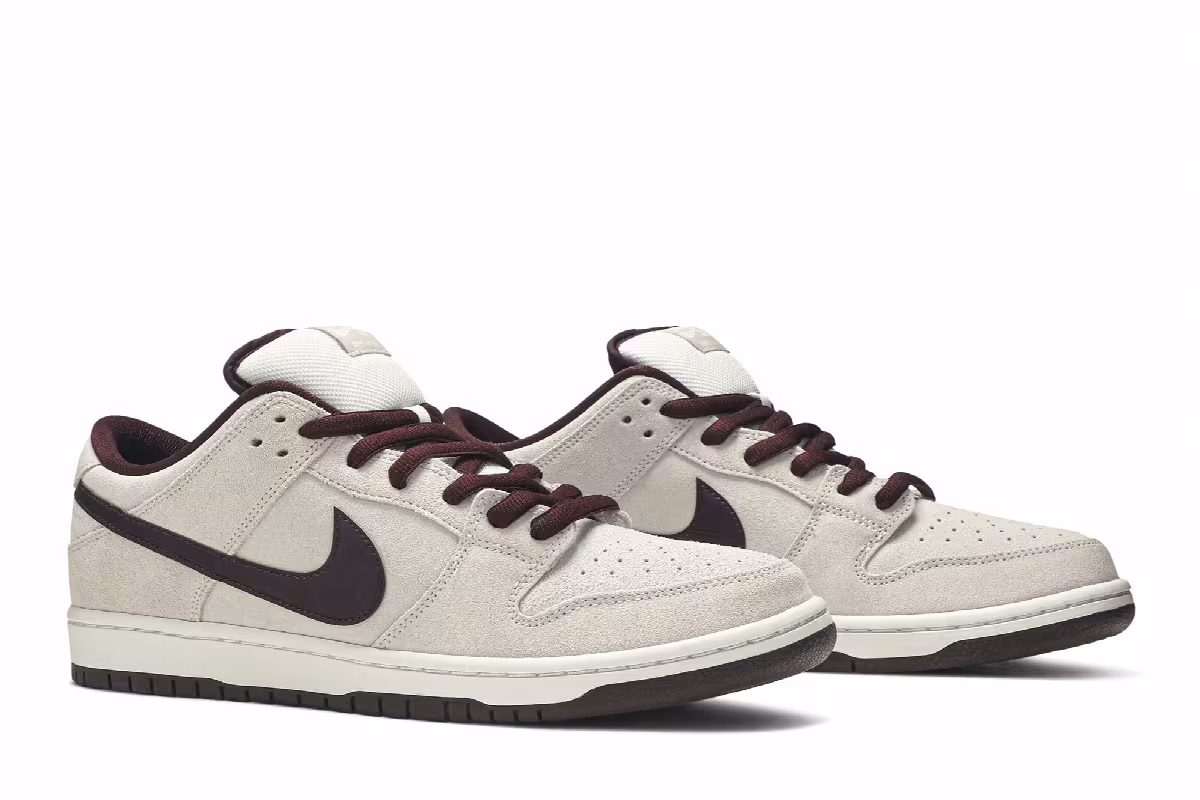 Nike Dunk Low Pro SB Desert Sand Mahogany, view 9
