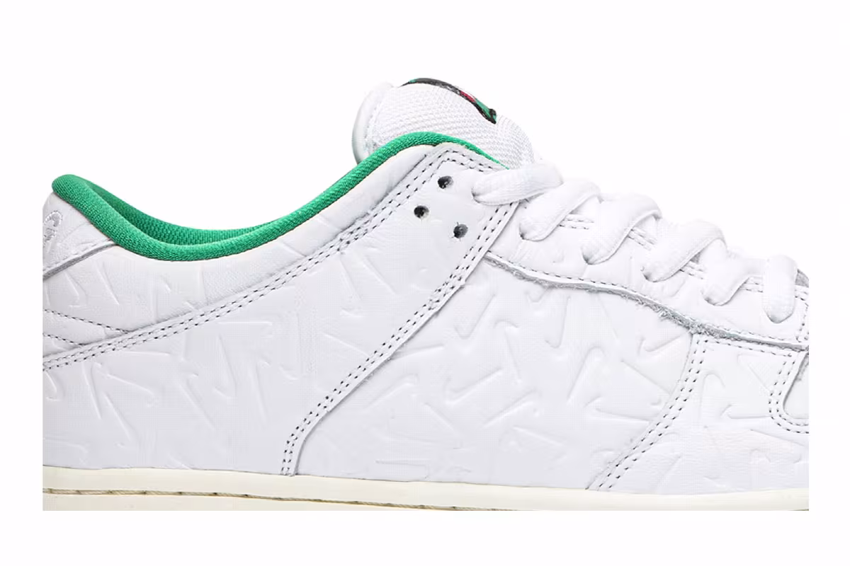 Ben-G x Nike Dunk SB Low Lucid Green, view 3