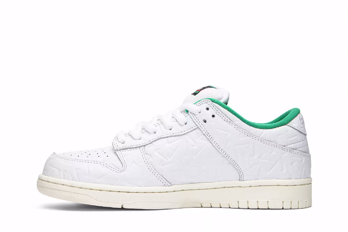Ben-G x Nike Dunk SB Low Lucid Green, view 4
